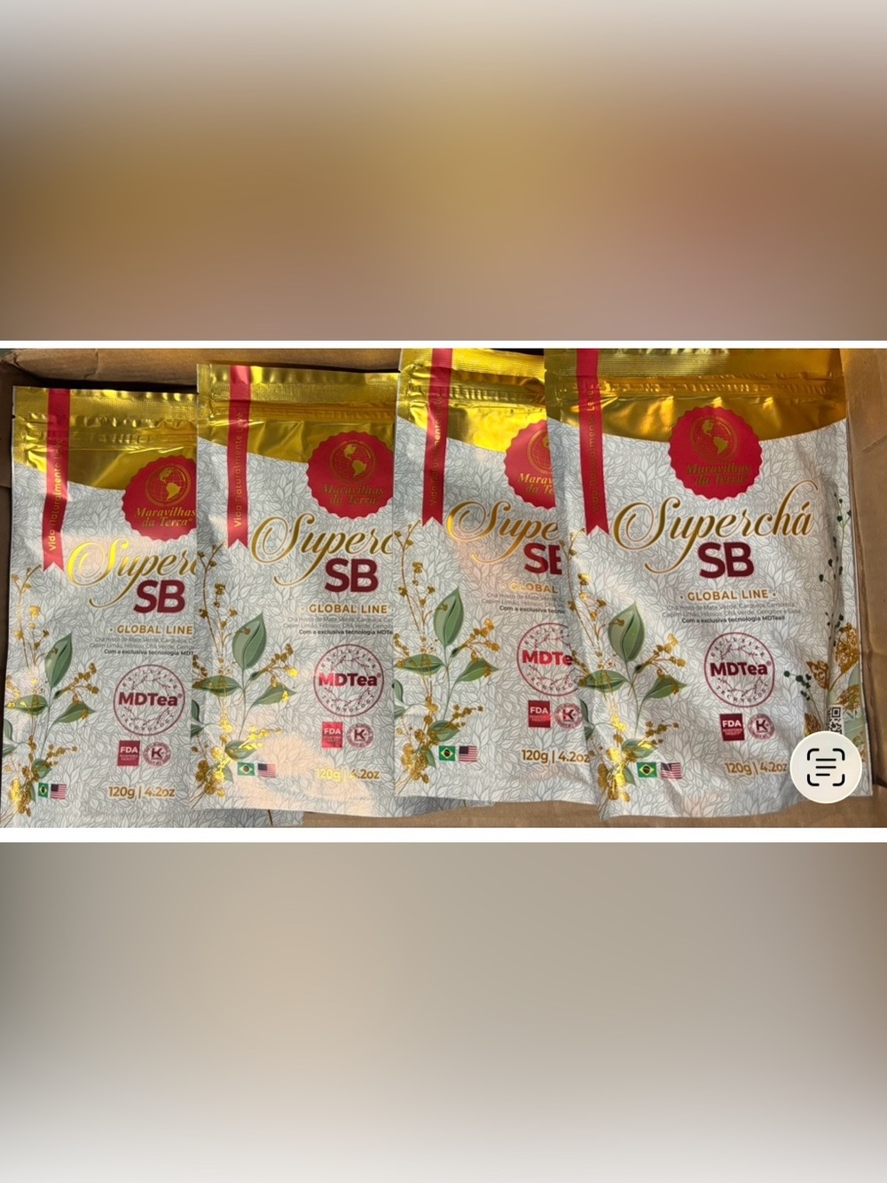 Quality Natural Tea , qty 4 , sealed
